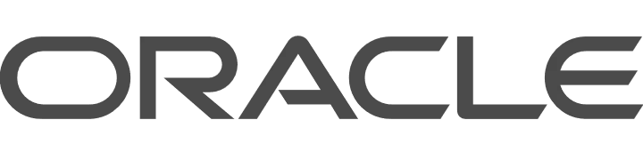 logo for oracle with link to their homepage