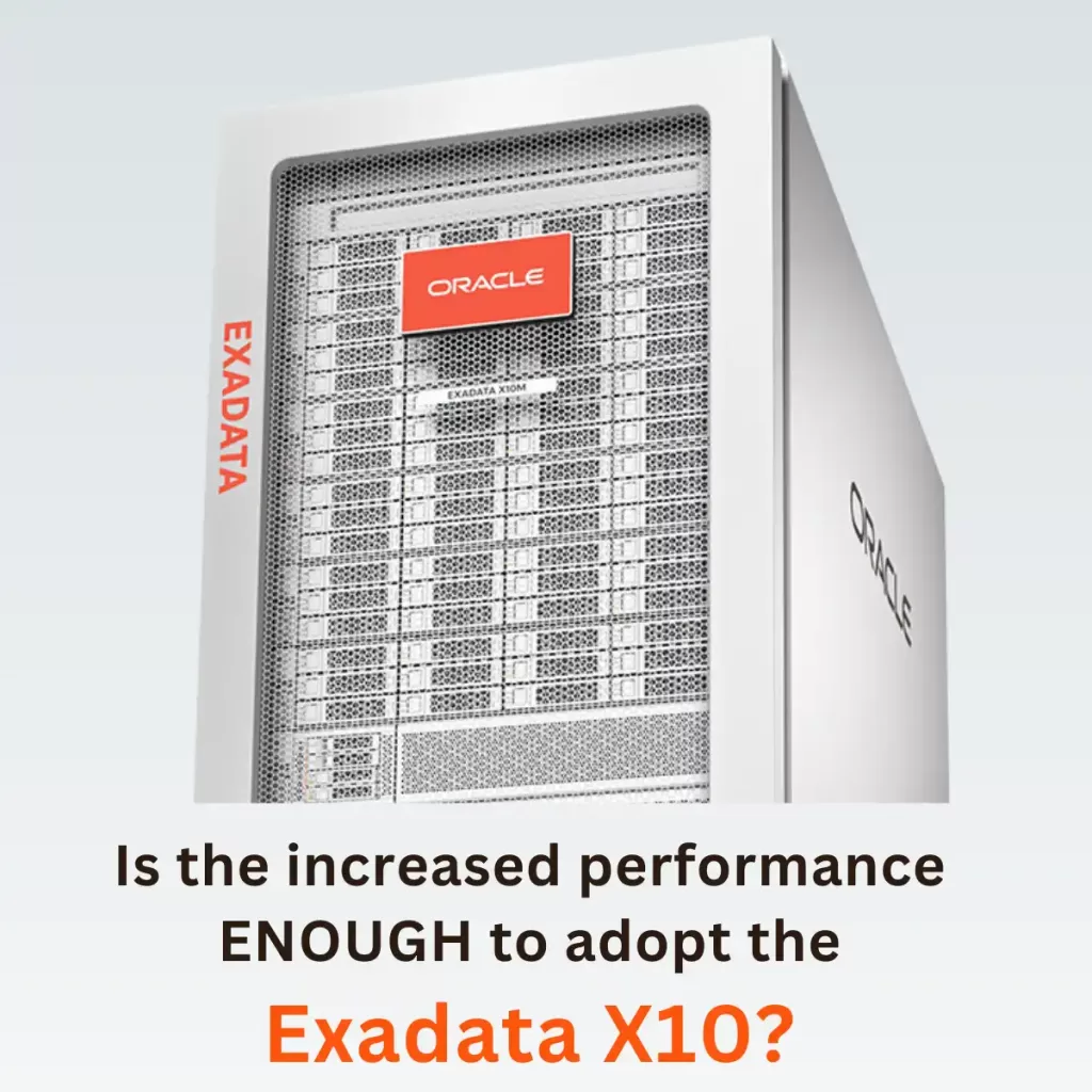 cover photo for Exadata X10 blog.